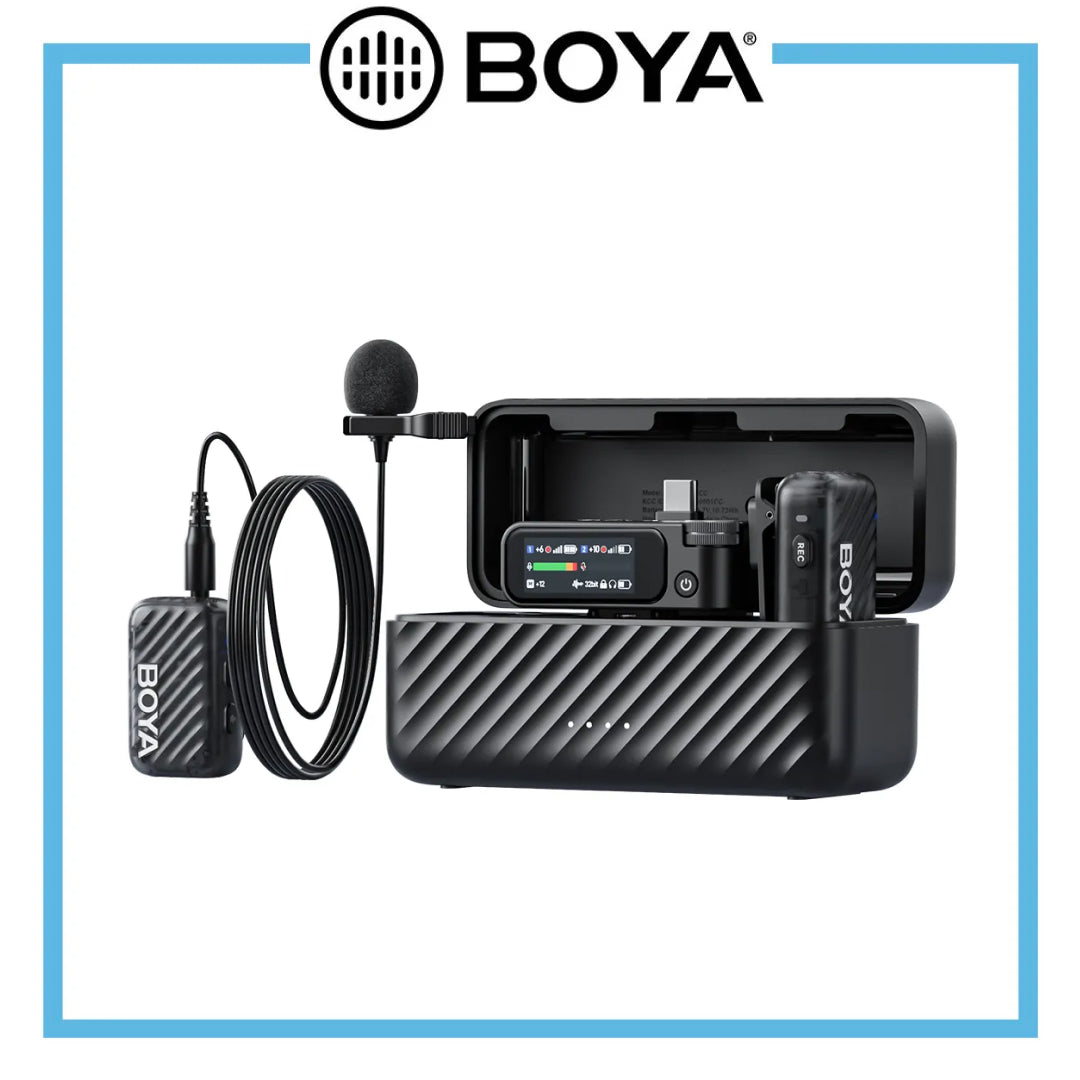 Boya Boyamic 2 全球首款 AI 驱动的迷你无线麦克风