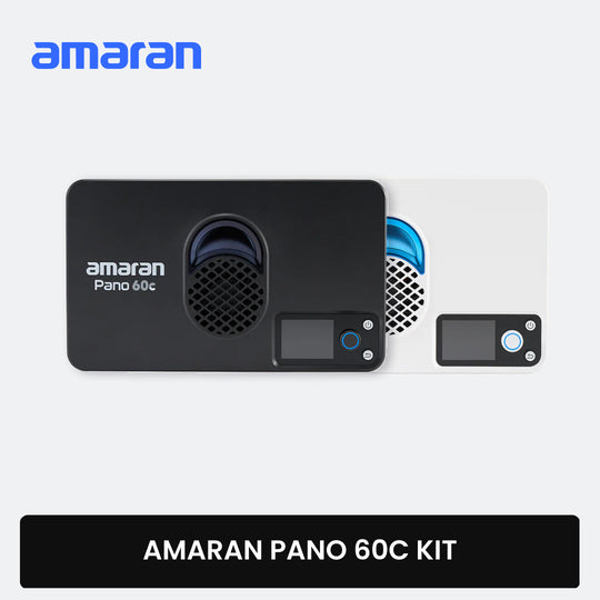 amaran Pano 60c RGB COB 移动灯板套件（炭灰色和白色）
