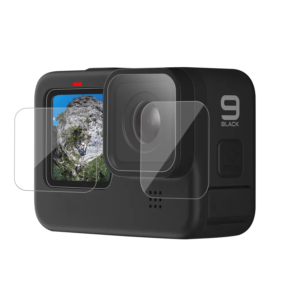 Telesin 钢化玻璃屏幕保护膜，适用于 GoPro Hero 9/10/11/12