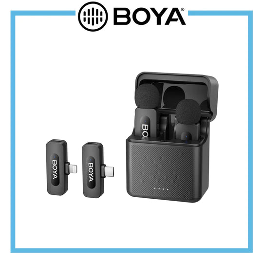 Boya BY-V3 组合 2.4 GHz 双通道无线麦克风