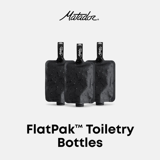 Matador FlatPak 洗漱瓶 3 瓶装