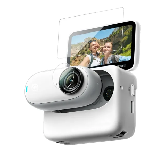 Telesin 钢化玻璃屏幕保护膜，适用于 insta360 go 3/3s