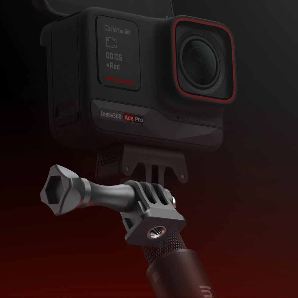 Insta360 三爪安装座转 1/4 英寸-20 螺纹适配器