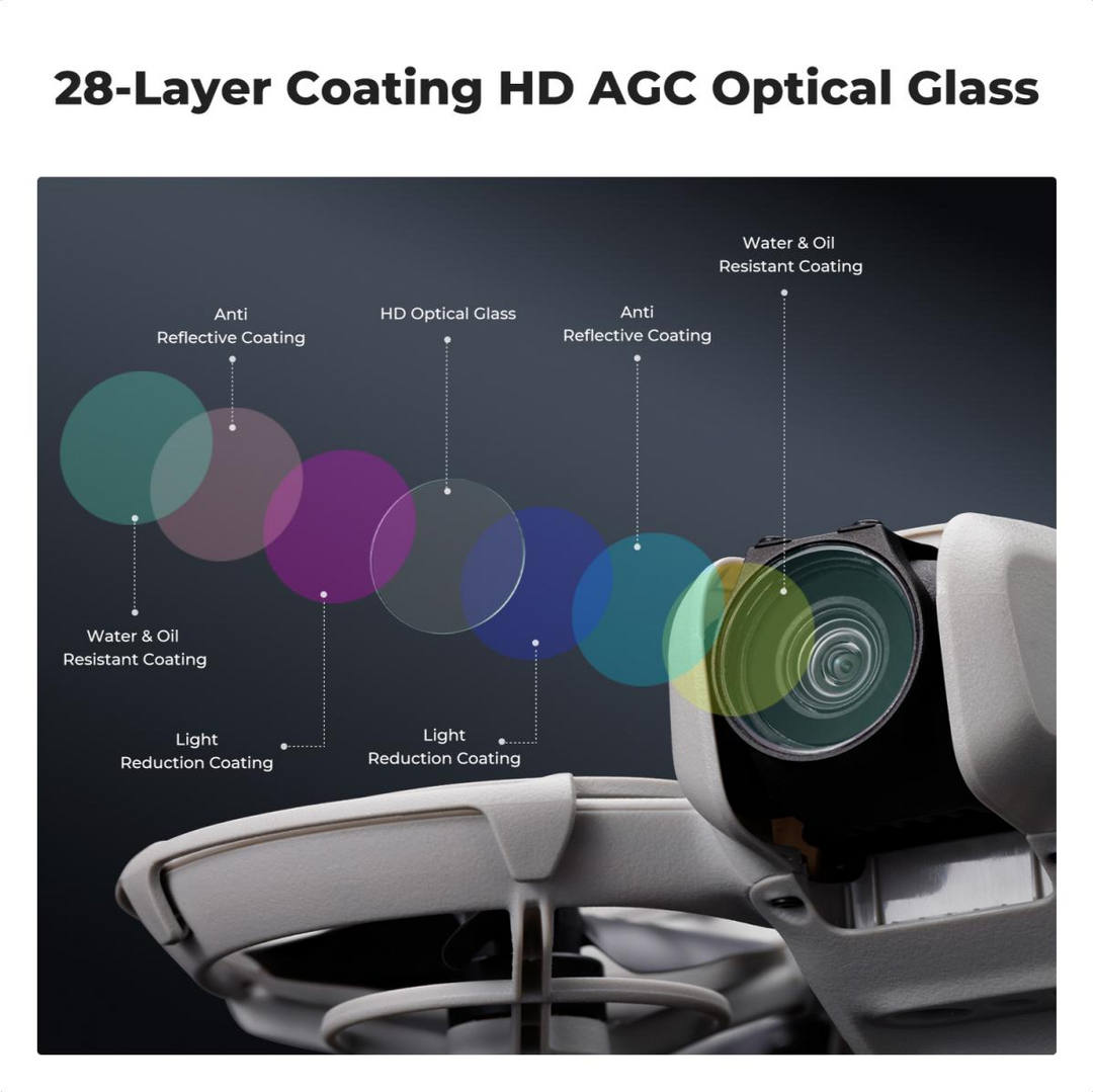 K&amp;F Concept DJI NEO ND 和 CPL 滤镜套装 6 件套 UV+CPL+ND8+ND16+ND32+ND64