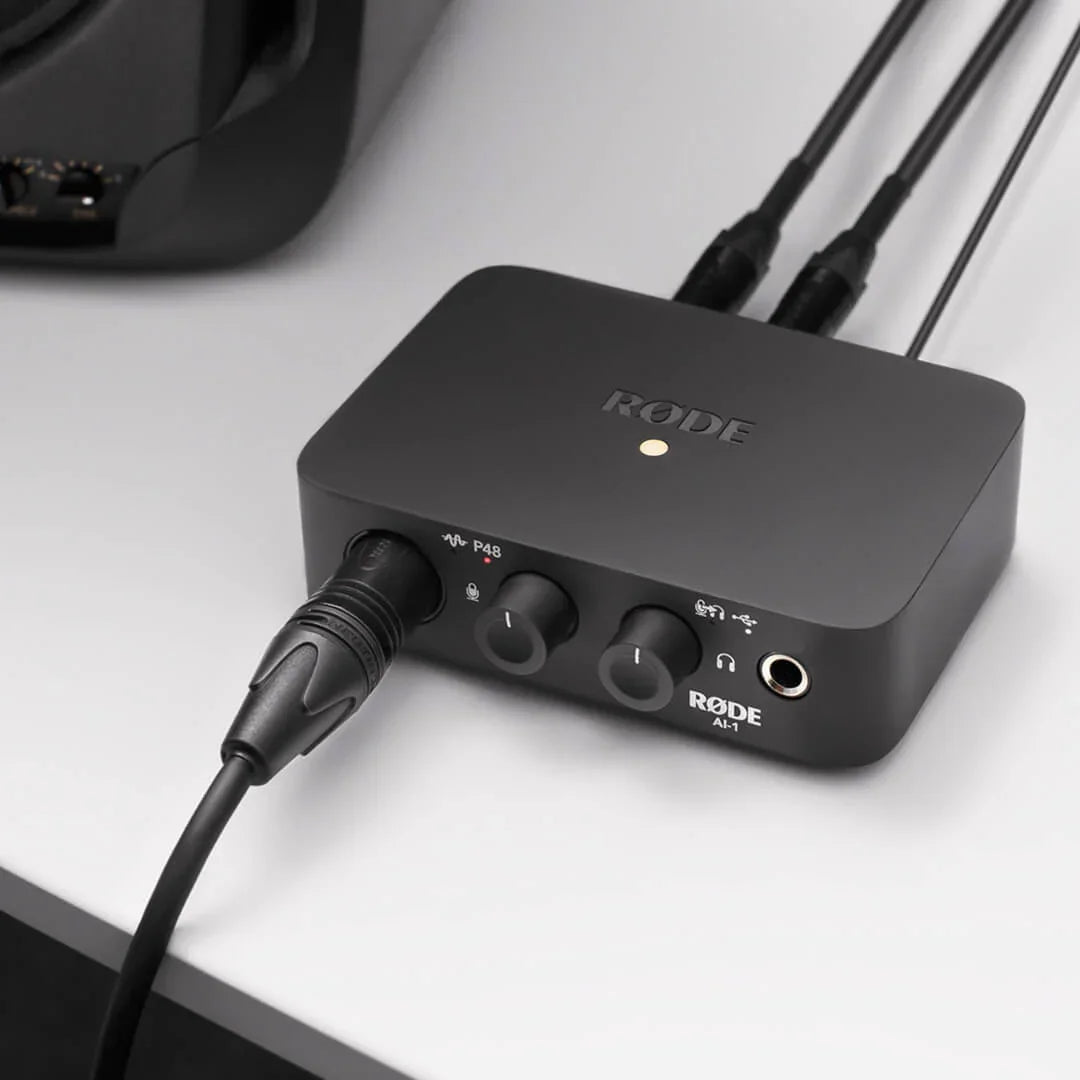 Rode AI-1 USB Audio Interface (Studio Quality AI1 Audio Mixer) - Red Dot Photo