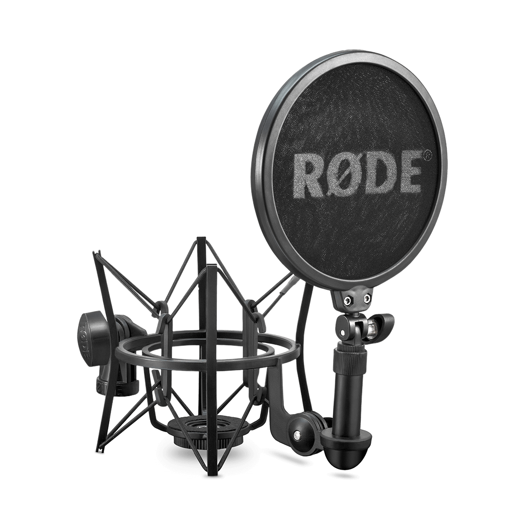 Rode NT1 套件电容式麦克风，带 SM6 防震架和防喷罩