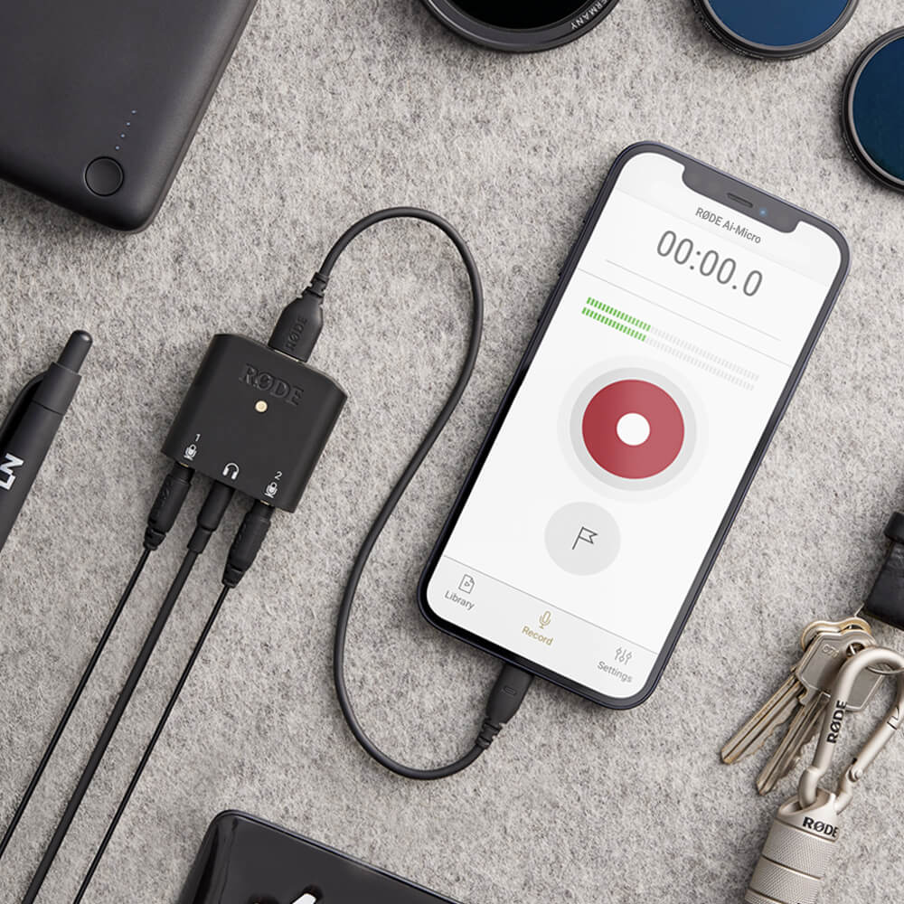 Rode AI-Micro AI Micro 紧凑型 USB Type-C 音频接口