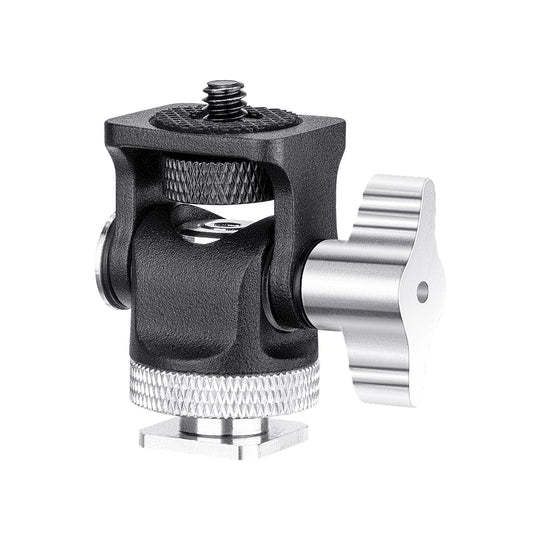 Lumia mini ball head with metal and plastic components on a white background