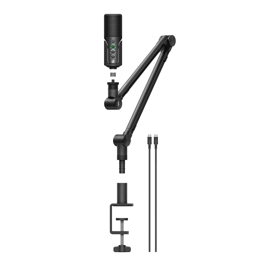 带悬臂的 Sennheiser 型号 USB 麦克风