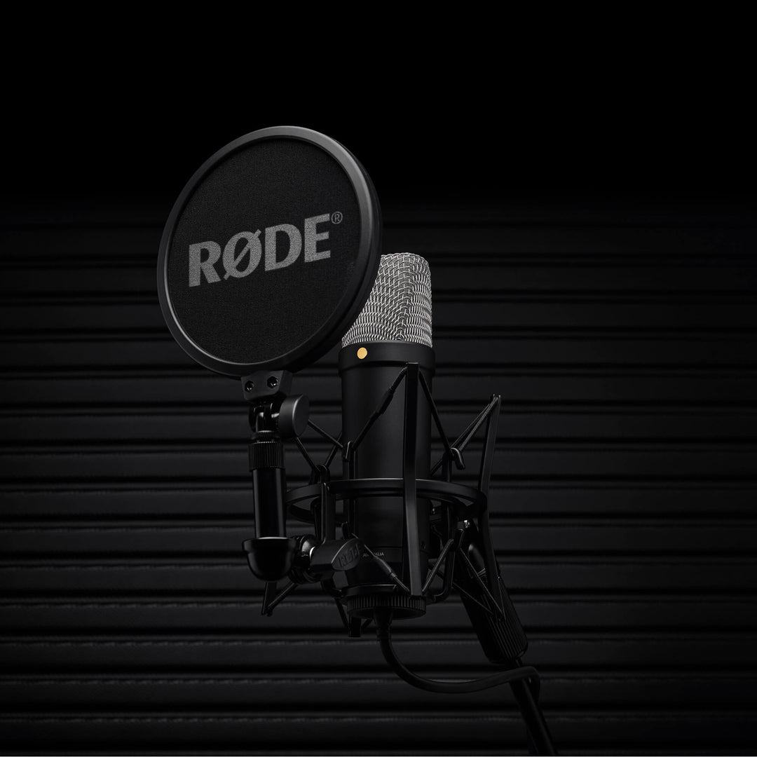RODE NT1 第五代心形电容 XLR/USB 麦克风 32 位浮点，适用于播客直播