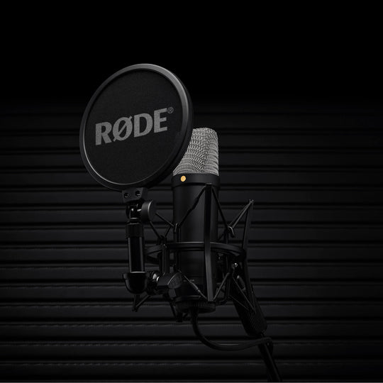 RODE NT1 第五代心形电容 XLR/USB 麦克风 32 位浮点，适用于播客直播