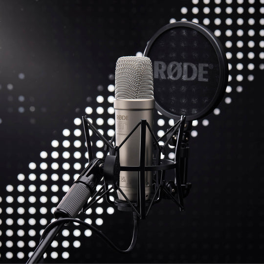RODE NT1 第五代心形电容 XLR/USB 麦克风 32 位浮点，适用于播客直播