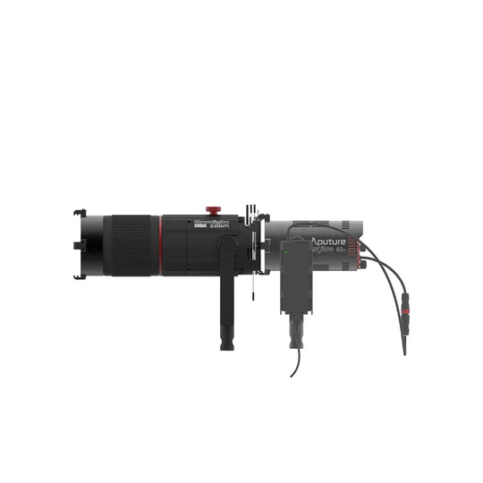 Aputure Spotlight Mini Zoom - Precision Projection Lens for LS 60d and 60x Lights - Red Dot Photo