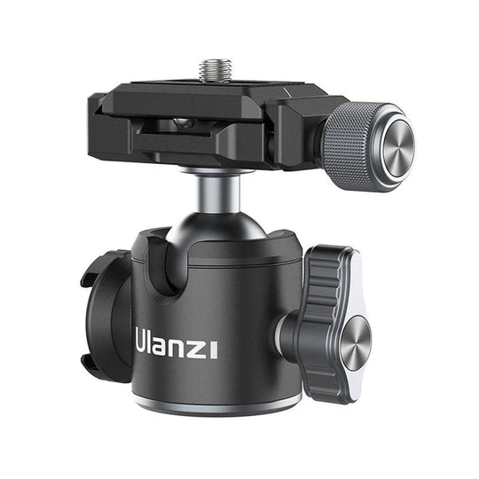 Camera ball head with Ulanzi branding on a white background