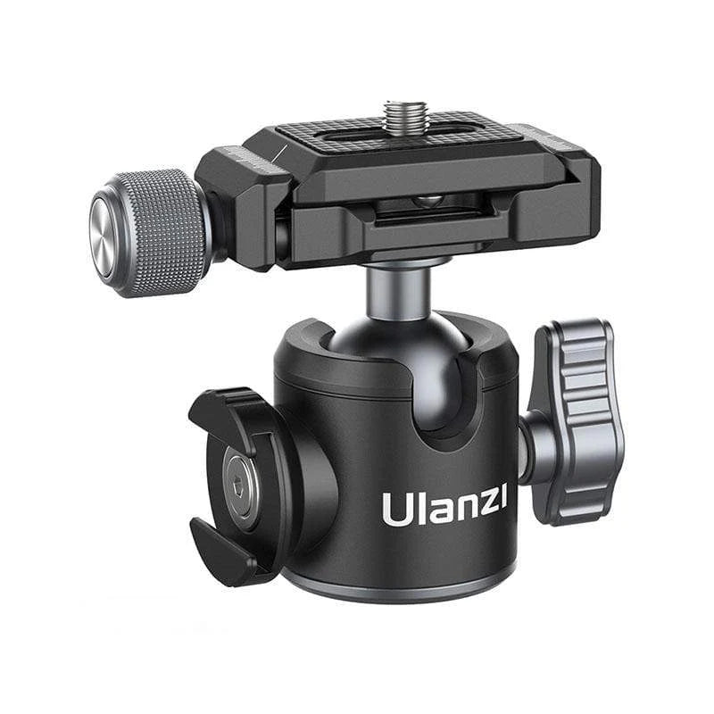 Ulanzi camera ball head on a white background