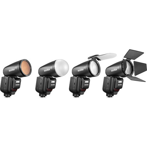 Godox V1 Pro 闪光灯 TTL HSS 1/8000s 锂离子电池 Speedlite 闪光灯