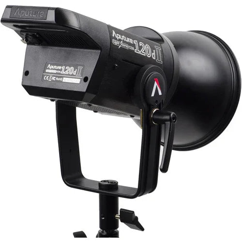 Aputure 120D II Light Storm LS C120DII COBLED Light Kit with V-Mount Battery Plate - Red Dot Photo