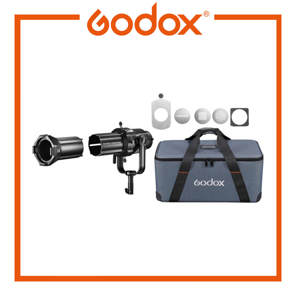 Godox 聚光灯座套装带 26° 镜头 VSA-26K Aputure 聚光灯座