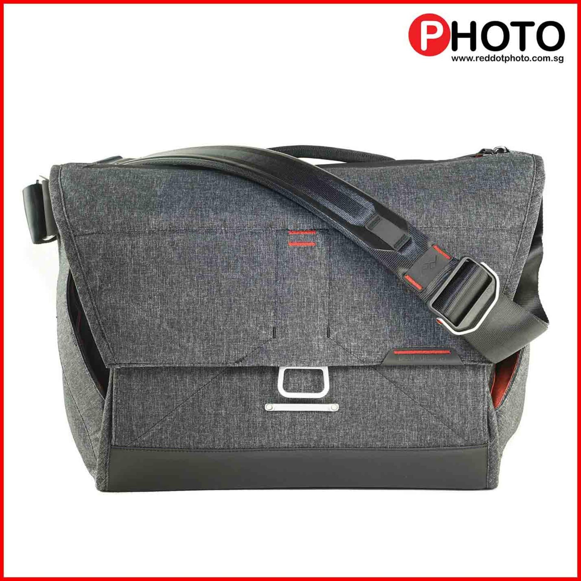 Peak Design Everyday Messenger 木炭 13 V1 MKII（具有更好的衬垫和行李槽）