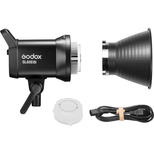 Godox SL60BI SL60IIBI SL60 双色紧凑型视频灯 LED 灯，适用于摄影视频
