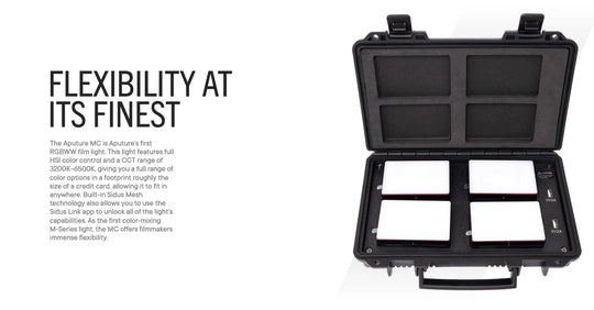 Aputure AL-MC MC 4 KIT light Amaran LED light with lighting effects - Red Dot Photo