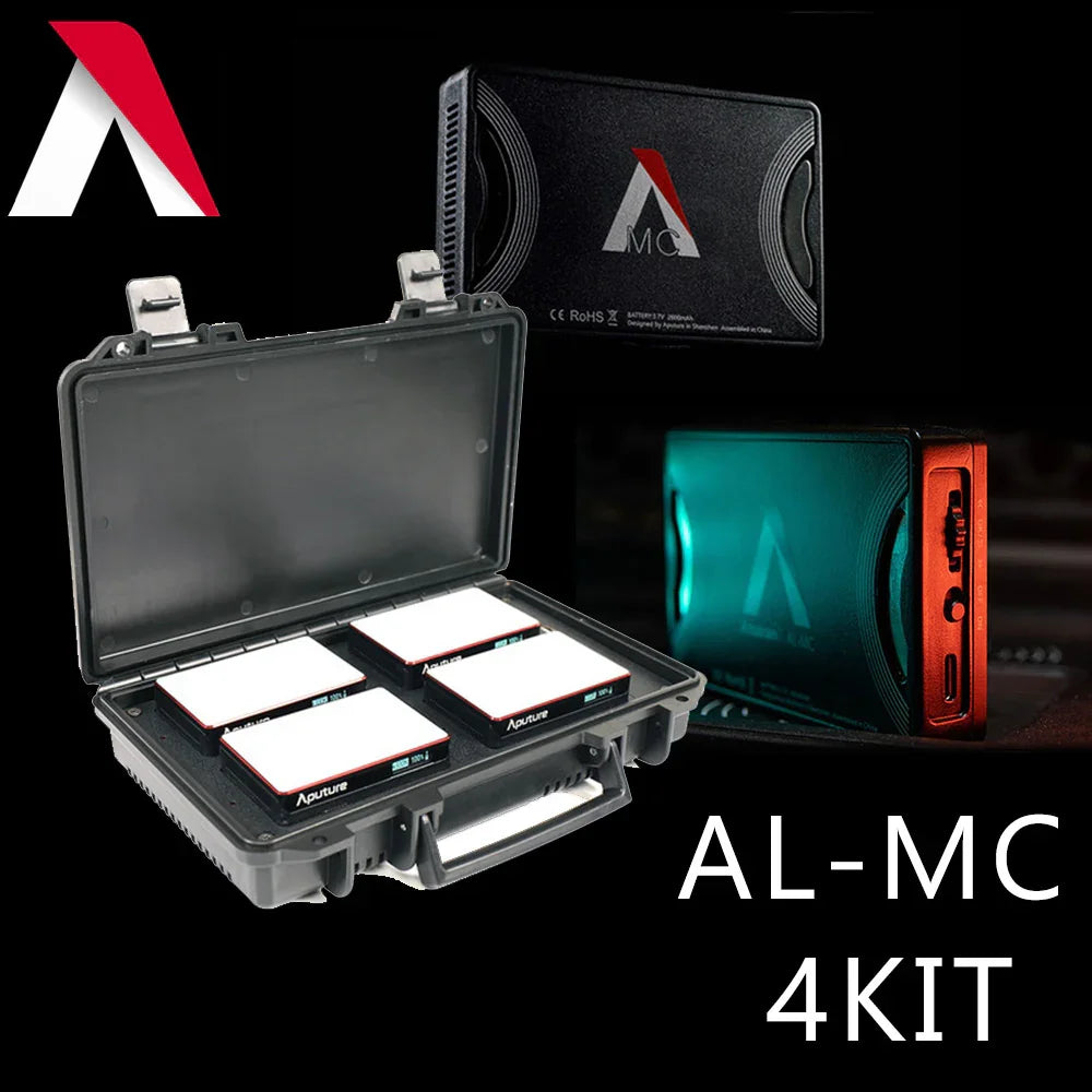 Aputure AL-MC MC 4 KIT light Amaran LED light with lighting effects - Red Dot Photo