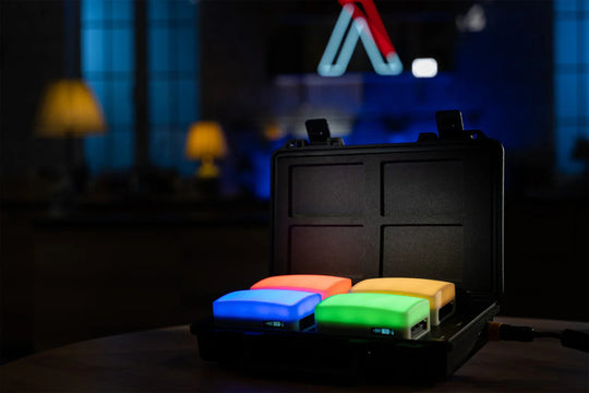 Aputure AL-MC MC 4 KIT light Amaran LED light with lighting effects - Red Dot Photo
