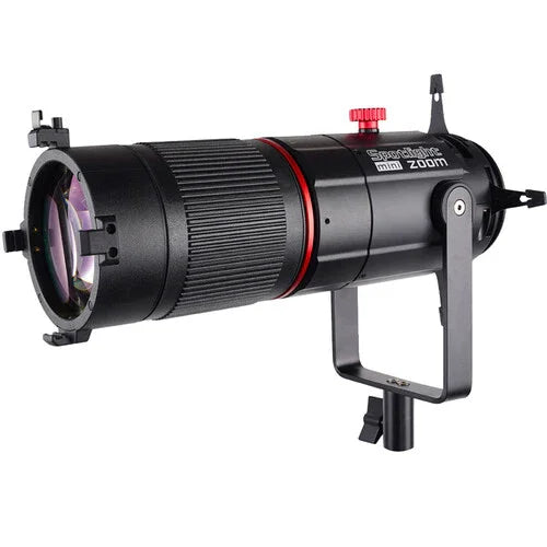 Aputure Spotlight Mini Zoom - Precision Projection Lens for LS 60d and 60x Lights - Red Dot Photo