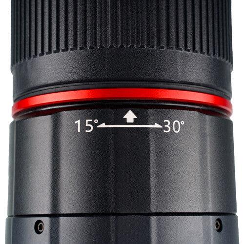 Aputure Spotlight Mini Zoom - Precision Projection Lens for LS 60d and 60x Lights - Red Dot Photo