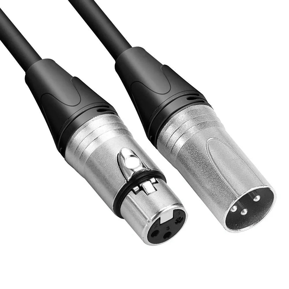 Belden 1800F Neutrik Audio Cable 3m XLR Female to XLR Male - Red Dot Photo