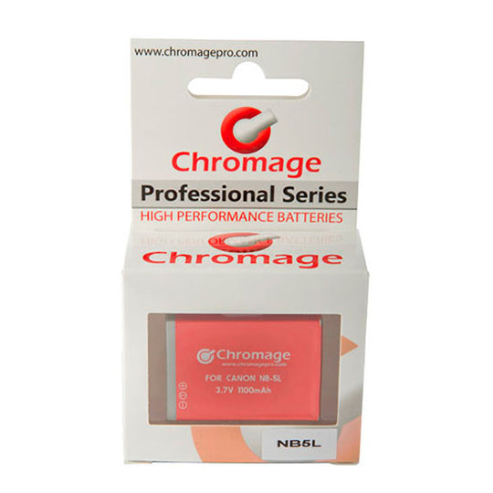 Chromage NB-5L1100 mAh 锂离子充电电池，适用于佳能相机