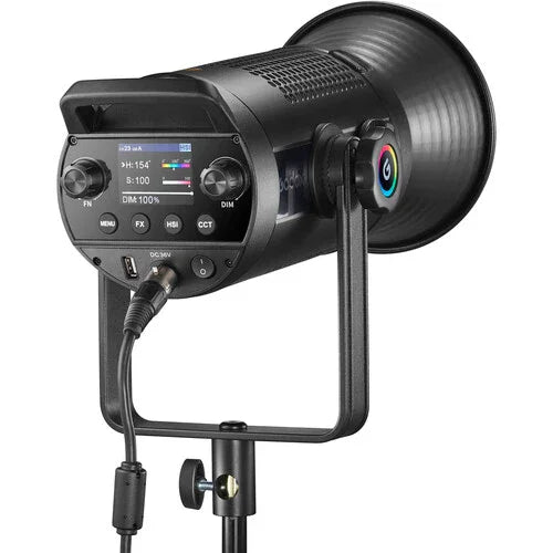 Godox SZ150R Zoom RGB LED Video Light 2800K-6500K - Red Dot Photo