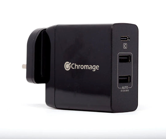 Chromage 45W USB C PD 充电器供电壁式充电器适用于笔记本电脑手机三星 S20 华为 Oneplus Surface Pro 7 戴尔华硕联想 ThinkPad 笔记本电脑