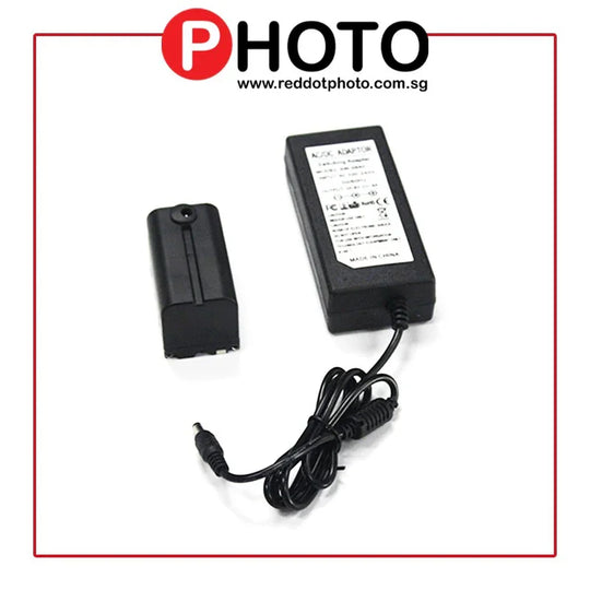 NP-F750 Dummy Battery for Sony NP-F550/750/960 series batteries to AC power (UK) - Red Dot Photo