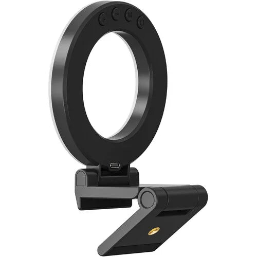 VIJIM CL07 CL-07 Ring Video Conference Light for Monitors and Laptops Tabletop Light - Red Dot Photo