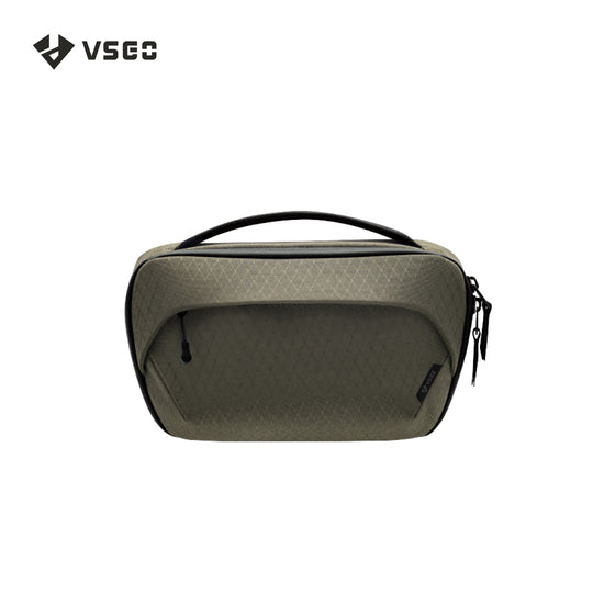 VSGO 科技橄榄色收纳袋