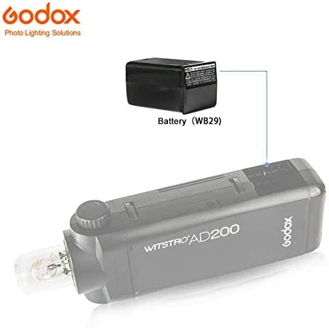 神牛WB29 AD200pro袖珍闪光灯电池