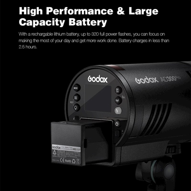 神牛WB300P AD300pro电池