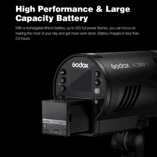 神牛WB300P AD300pro电池
