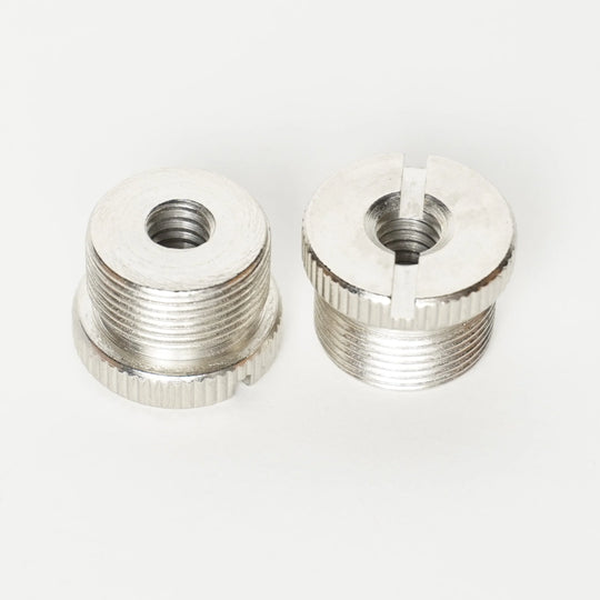 Lumia 5/8" male to 1/4" female thread adaptor (Iron-Nickel) - Red Dot Photo