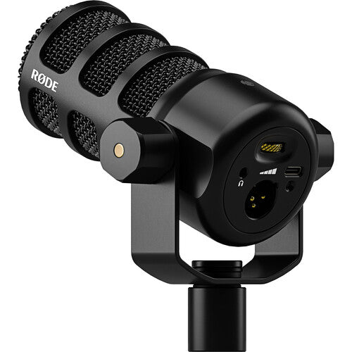 Rode Podmic 动态播客麦克风 USB-C 和 XLR 麦克风 录音室麦克风