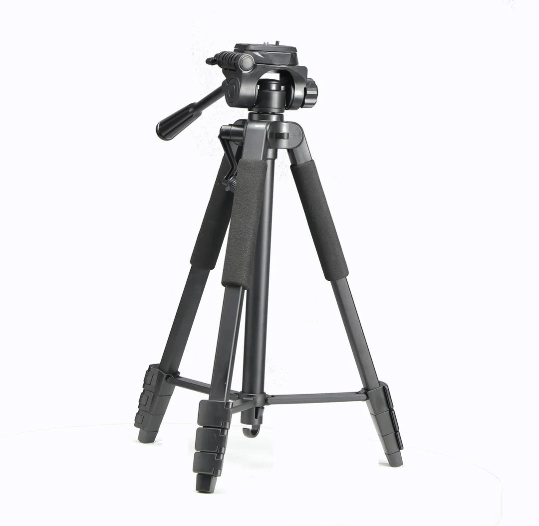 NEST NT-553B 1.6M ALUMINIUM COMPACT 2-SECTION PHOTOGRAPHY TRIPOD (MAX LOAD 3.5 KG , FLIP LOCK) - Red Dot Photo